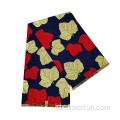 100% Polyester Afrika Fabric Block Print